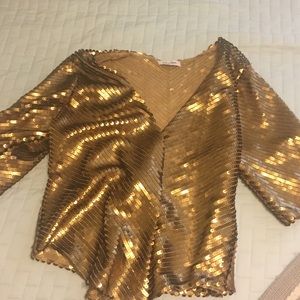 Calvin Klein sequin cardigan